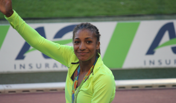 “Brussels, Memorial Van Damme, Nafissatou Thiam” - Arian Zwegers | (CC BY 2.0)
