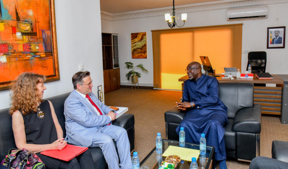 audience avec Ministre de la Formation professionnelle